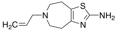 6-Allyl-5,6,7,8-tetrahydro-4H-[1,3]thiazolo[4,5-d]azepin-2-amine