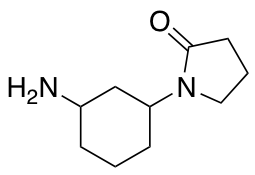 1-(3-Aminocyclohexyl)pyrrolidin-2-one