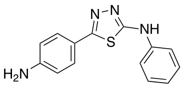 5-(4-Aminophenyl)-N-phenyl-1,3,4-thiadiazol-2-amine