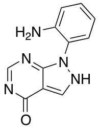 1-(2-Aminophenyl)-1H,4H,5H-pyrazolo[3,4-d]pyrimidin-4-one