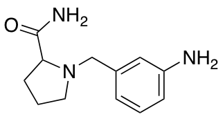 1-[(3-Aminophenyl)methyl]pyrrolidine-2-carboxamide