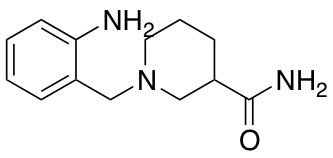 1-[(2-Aminophenyl)methyl]piperidine-3-carboxamide