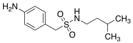 1-(4-Aminophenyl)-N-(3-methylbutyl)methanesulfonamide