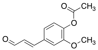 4-Acetoxy-3-methoxycinnamaldehyde