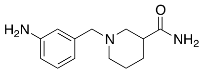 1-[(3-Aminophenyl)methyl]piperidine-3-carboxamide
