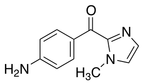 (4-Aminophenyl)(1-methyl-1H-imidazol-2-yl)methanone