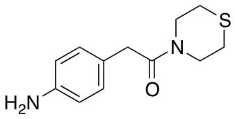 2-(4-Aminophenyl)-1-(thiomorpholin-4-yl)ethan-1-one