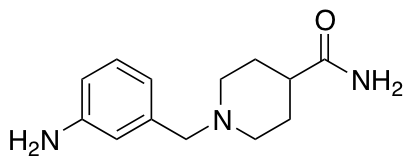 1-[(3-Aminophenyl)methyl]piperidine-4-carboxamide