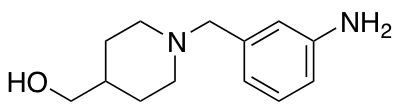 {1-[(3-Aminophenyl)methyl]piperidin-4-yl}methanol