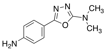 5-(4-Aminophenyl)-N,N-dimethyl-1,3,4-oxadiazol-2-amine