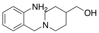 {1-[(2-Aminophenyl)methyl]piperidin-4-yl}methanol