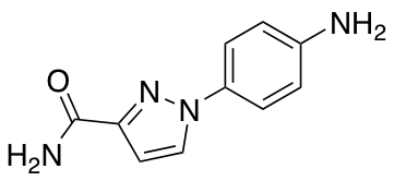 1-(4-Aminophenyl)-1H-pyrazole-3-carboxamide