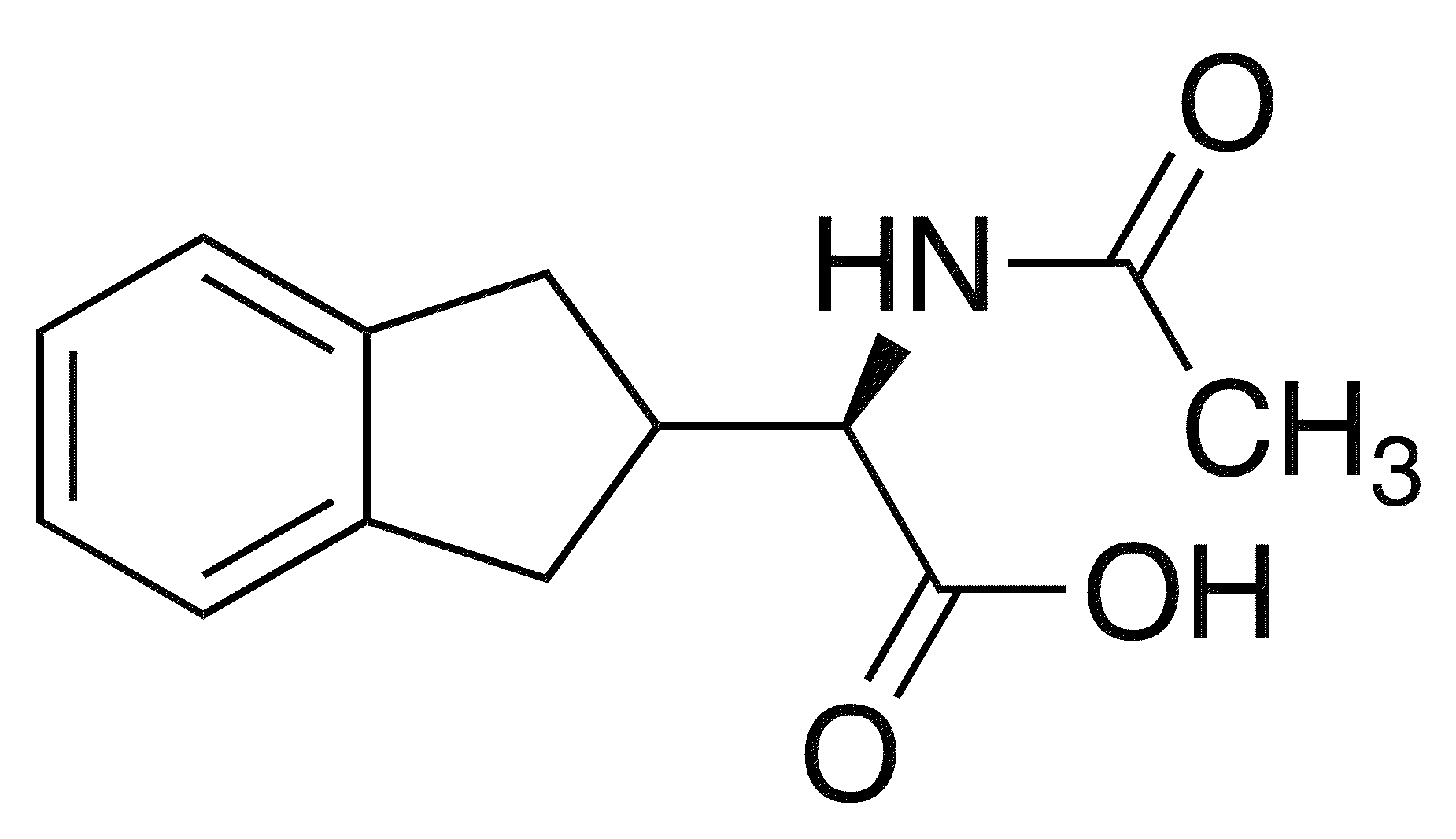 Ac-d-alpha-indanylglycine