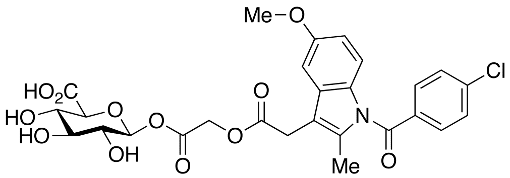 Acemetacin-acyl-β-D-glucuronide