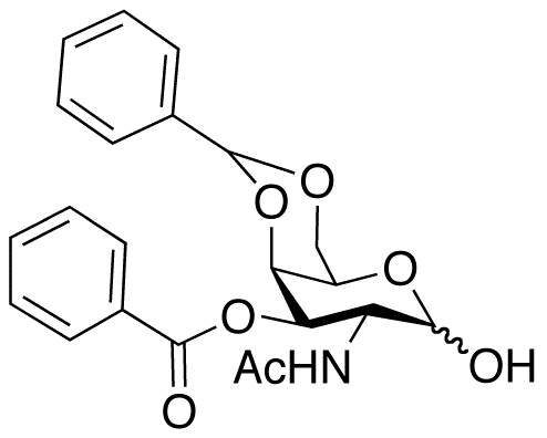 2-Acetamido-3-benzoyl-4,6-O-benzylidene-2-deoxy-D-galactopyranose