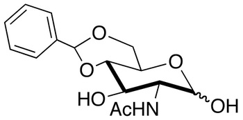 2-Acetamido-4,6-O-benzylidene-2-deoxy-D-glucopyranose