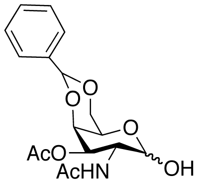 2-(Acetylamino)-2-deoxy-3-O-acetyl-4,6-O-benzylidene-D-galactopyranose