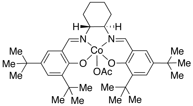 (Acetato-κO)[[2,2’-[(1R,2R)-1,2-cyclohexanediylbis[(nitrilo-κN)methylidyne]]bis[4,6-bis(1,1-dimethylethyl)phenolato-κO]](2-)]cobalt