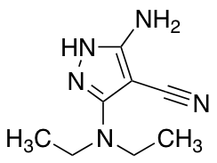 5-Amino-3-(diethylamino)-1H-pyrazole-4-carbonitrile