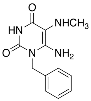 6-Amino-1-benzyl-5-methylaminouracil