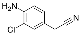 2-(4-amino-3-chlorophenyl)acetonitrile