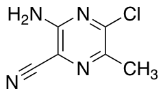 3-amino-5-chloro-6-methylpyrazine-2-carbonitrile