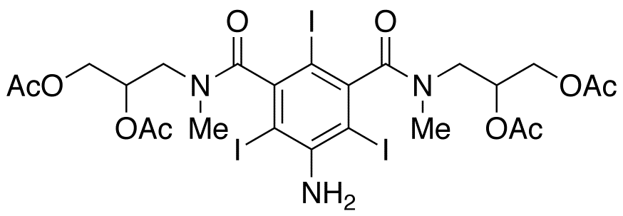 5-Amino-N,N’-bis[2,3-bis(acetyloxy)propyl]-2,4,6-triiodo-N,N’-dimethyl-1,3-benzenedicarboxamide