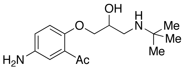 5-Amino-2-(3-(tert-butylamino)-2-hydroxypropoxy)acetophenone