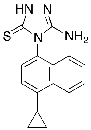 5-Amino-4-(4-cyclopropylnaphthalen-1-yl)-4H-1,2,4-triazole-3-thiol