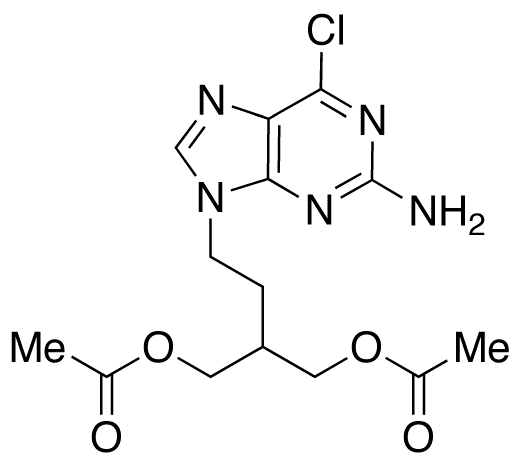 9-[4-Acetoxy-3-(acetoxymethyl)butyl]-2-amino-6-chloropurine