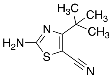2-Amino-4-(tert-butyl)-1,3-thiazole-5-carbonitrile