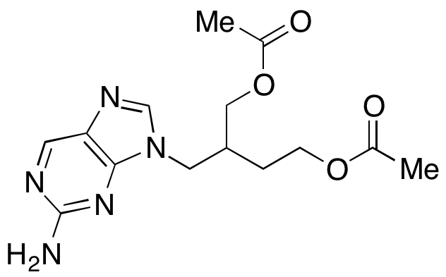 9-(4-Acetoxy-2-acetoxymethyl-but-1-yl)-2-aminopurine