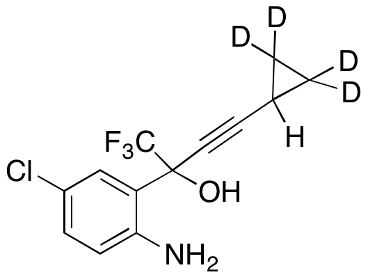 2-Amino-5-chloro-α-(cyclopropylethynyl)-α-(trifluoromethyl)benzenemethanol-d4