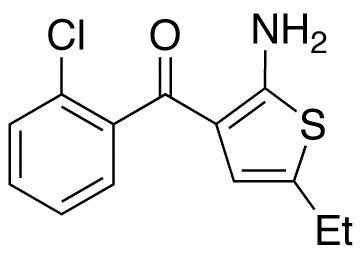 2-Amino-3-(2-chlorobenzoyl)-5-ethylthiophene