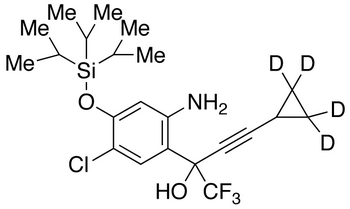 2-Amino-5-chloro-α-(cyclopropyl-d4-ethynyl)-4-isopropylsilyloxy-α-(trifluoromethyl)benzenemethanol