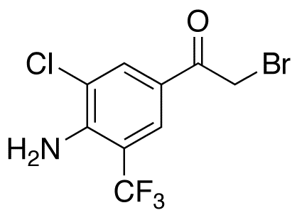 1-[4-Amino-3-chloro-5-(trifluoromethyl)phenyl]-2-bromo-ethanone