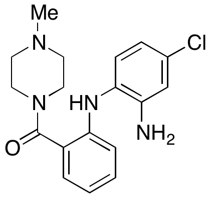 [2-[(2-Amino-4-chlorophenyl)amino]phenyl](4-methyl-1-piperazinyl)methanone