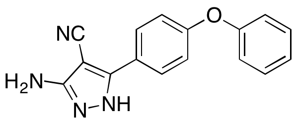 3-Amino-4-cyano-5-(4-phenoxyphenyl)pyrazole