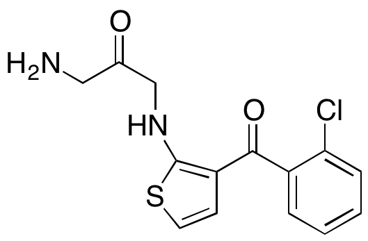 2-Amino-N-(3-(2-chlorobenzoyl)thiophen-2-yl)acetamide