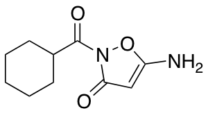 5-Amino-2-(cyclohexylcarbonyl)isoxazol-3(2H)-one