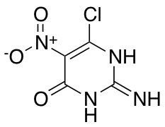 2-Amino-4-chloro-6-hydroxy-5-nitropyrimidine