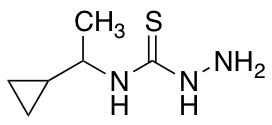 3-Amino-1-(1-cyclopropylethyl)thiourea