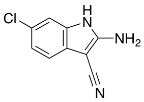 2-Amino-6-chloro-1H-indole-3-carbonitrile