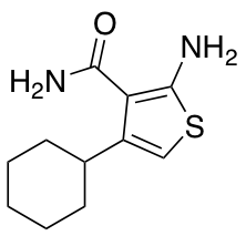 2-Amino-4-cyclohexylthiophene-3-carboxamide