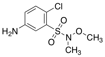 5-Amino-2-chloro-N-methoxy-N-methylbenzene-1-sulfonamide