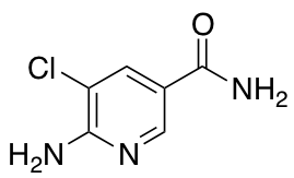 6-Amino-5-chloropyridine-3-carboxamide