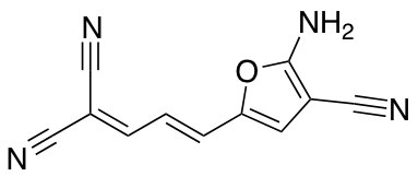 2-[3-(5-Amino-4-cyanofuran-2-yl)prop-2-en-1-ylidene]propanedinitrile