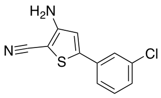 3-Amino-5-(3-chlorophenyl)thiophene-2-carbonitrile