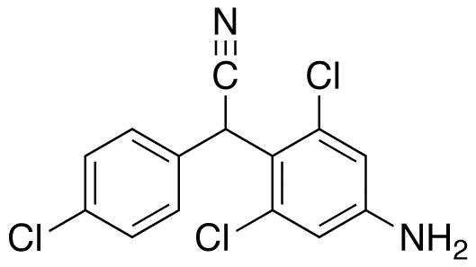 4-Amino-2,6-dichloro-α-(4-chlorophenyl)benzeneacetonitrile