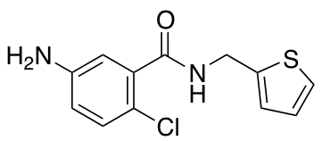 5-Amino-2-chloro-N-(thiophen-2-ylmethyl)benzamide